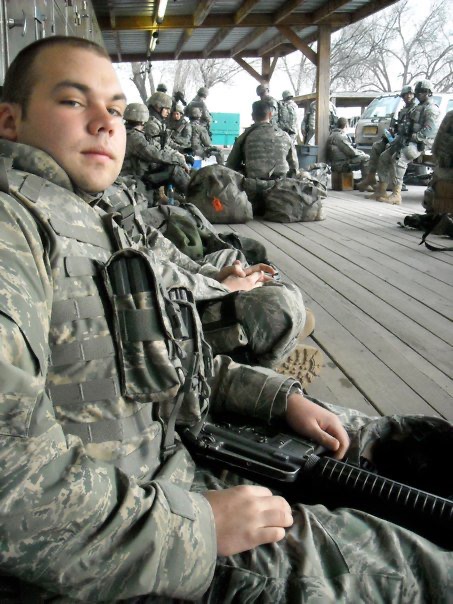 John Vercher during military service